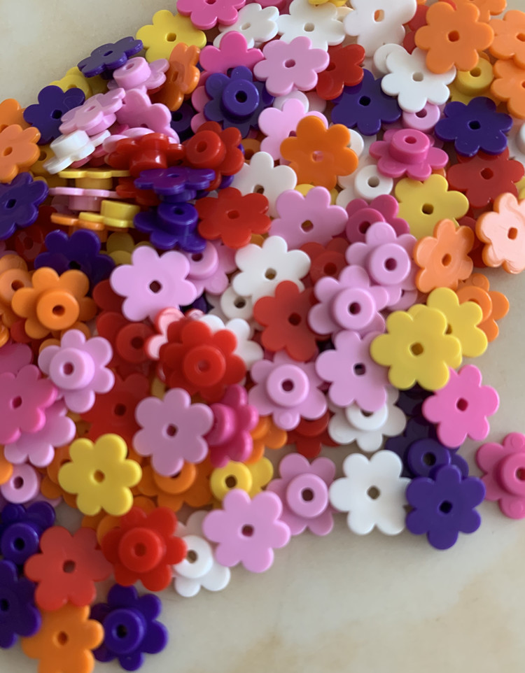 Building Blocks - 50-1000個 小さな花 3742 ビルディングブロック MOCパーツ 花の頭