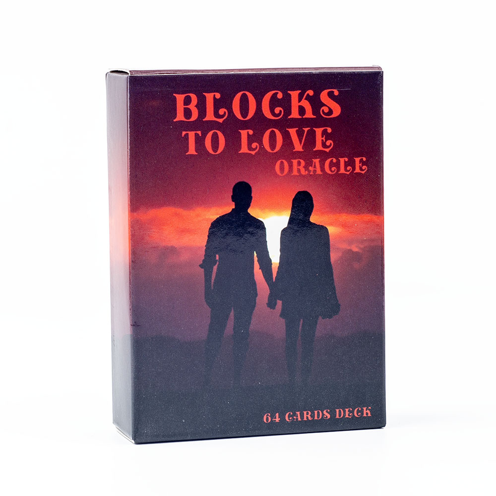 Tarot Cards Deck With Guidebook - Blocks to Love Oracle 64 カード