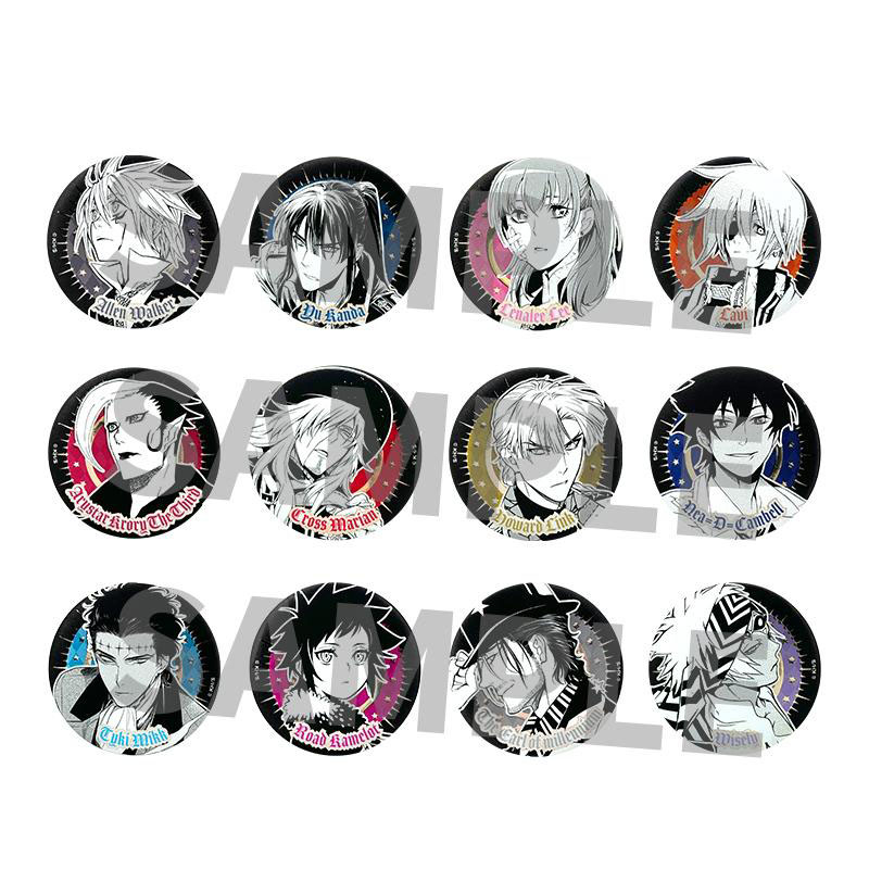 Anime Action Figure Blind Box - アクションフィギュア 100% 公式バイトバッジブラインドボックスアニメ D.gray-man アレンウォーカーエンボス風人形おもちゃ子供グッズギフト