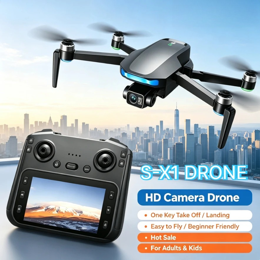 Fpv Brushless Rc Drone 4K - オリジナルS-X1 GPSドローン 8K HDカメラ 5G WiFi