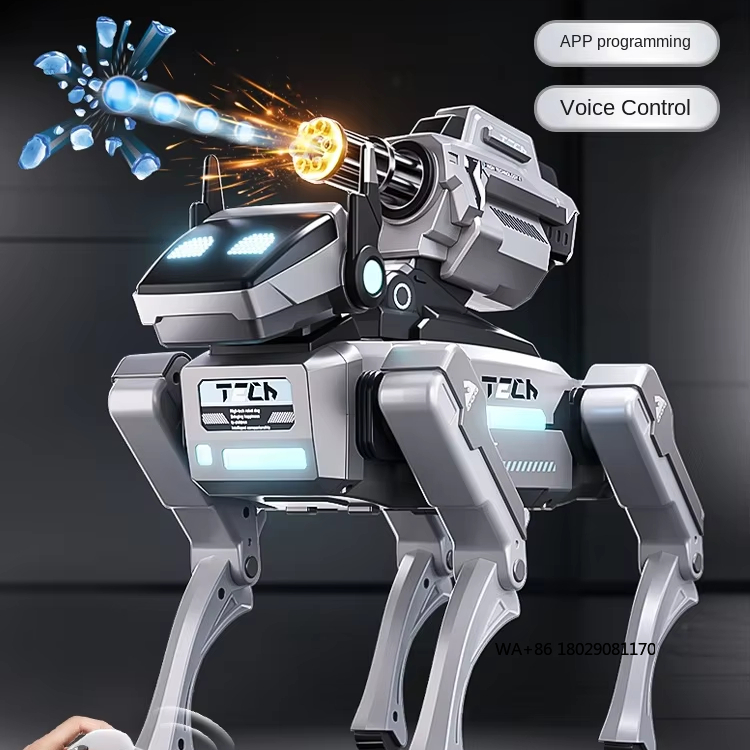 Remote Control Toys - ブラシレスモーター制御 10km 範囲 子供の誕生日プレゼント 2025年新AIロボット犬のおもちゃ リモコン付き