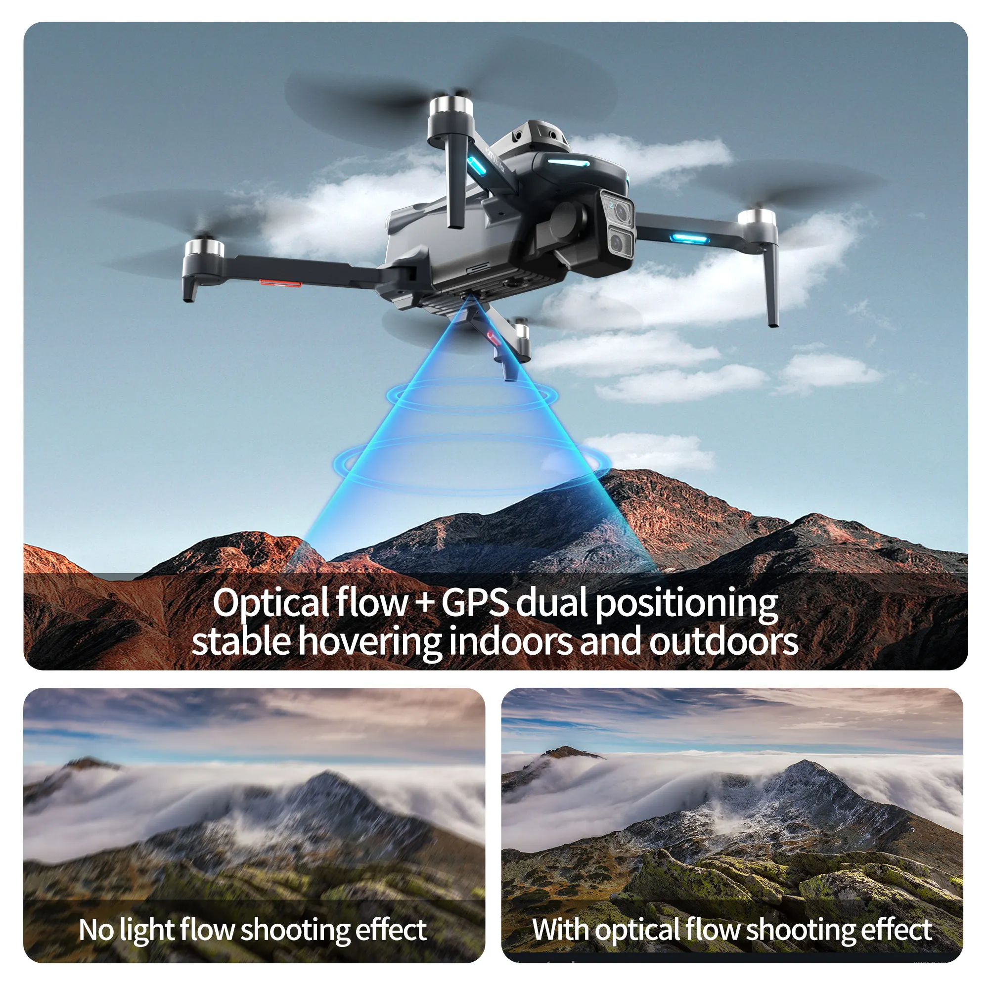 オリジナルXT606ドローン プロフェッショナル 8K HD - Fpv Brushless Rc Drone 4K のレビューと価格