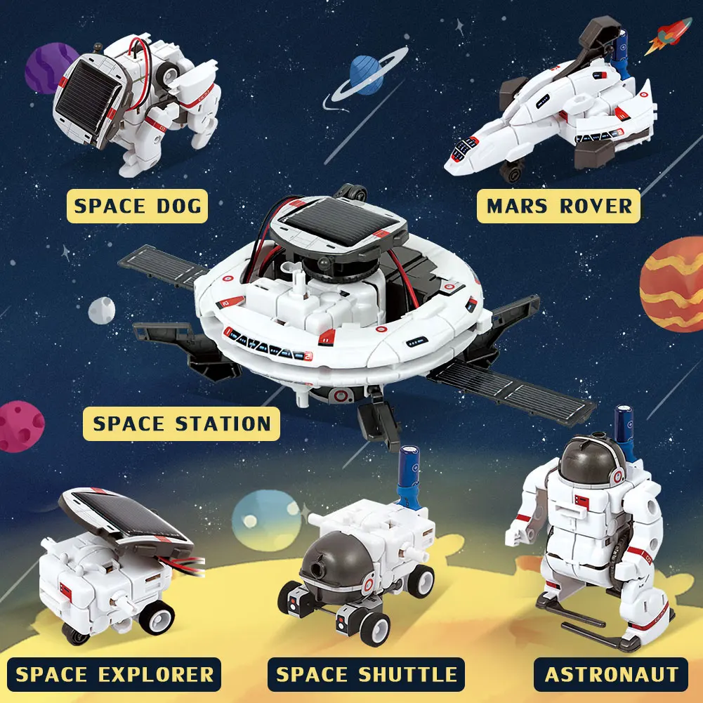 子供のためのソーラーロボットおもちゃキット,科学技術,学習, - Stem Solar Robot Kit For Kids のレビューと価格