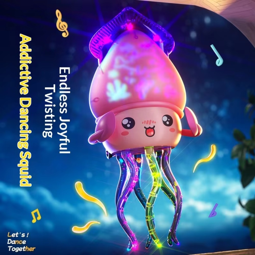 電気で動くダンシングタコ、インタラクティブなおもちゃ。LED - Educational Toys のレビューと価格