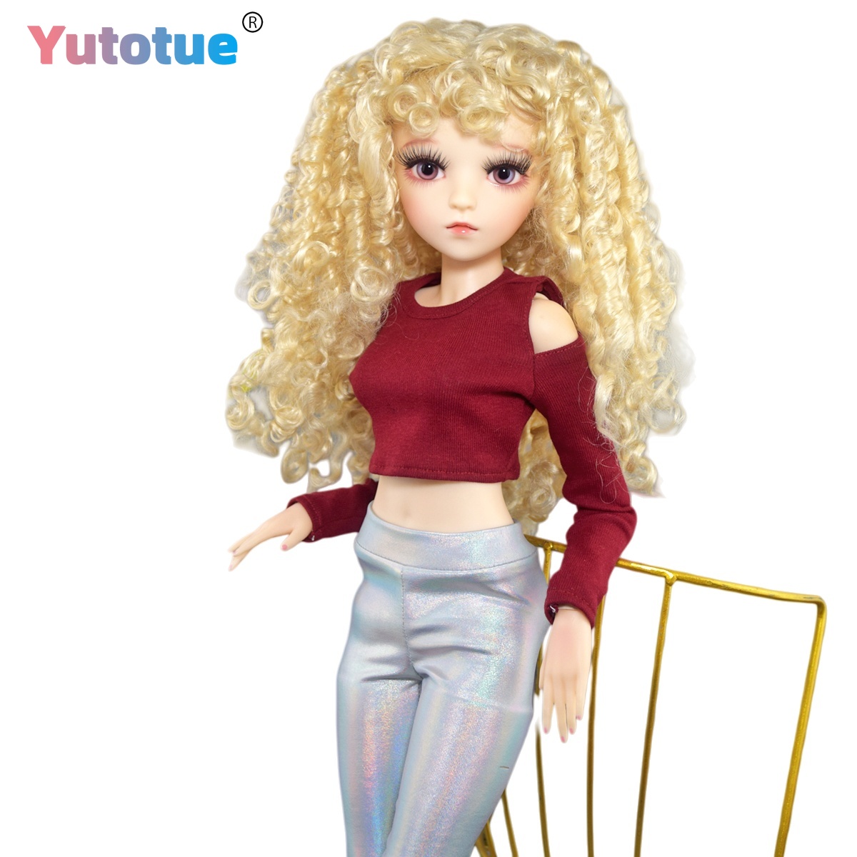 YUTOTUE 60 センチメートル高さの女の子人形ブロンド - Bjd Doll 1 6 Full Set With Clothes のレビューと価格