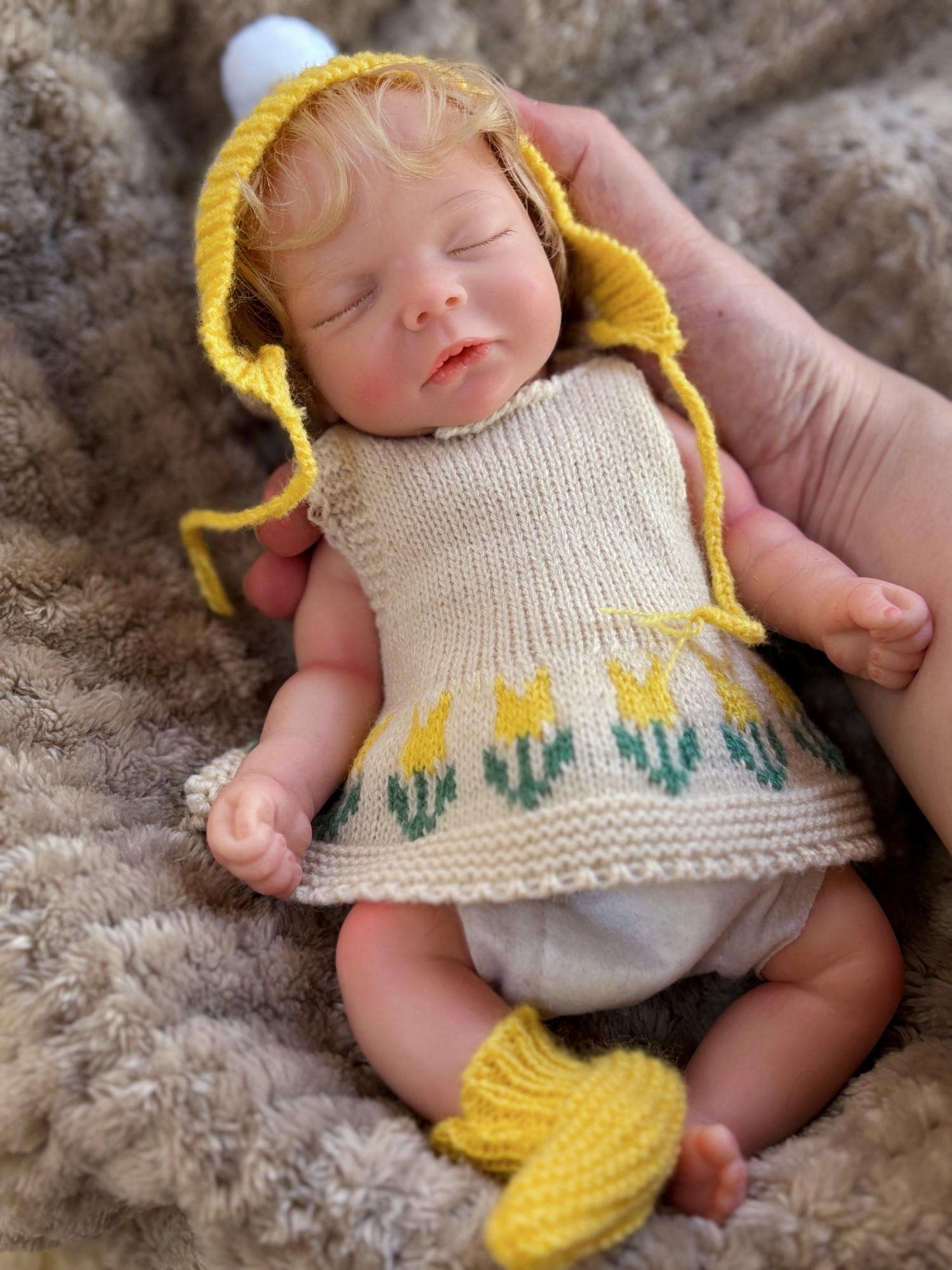 10インチの開口部の広いリボーンドール、植毛、防水、新生児の - Reborn Baby Doll Silicone Realistic のレビューと価格