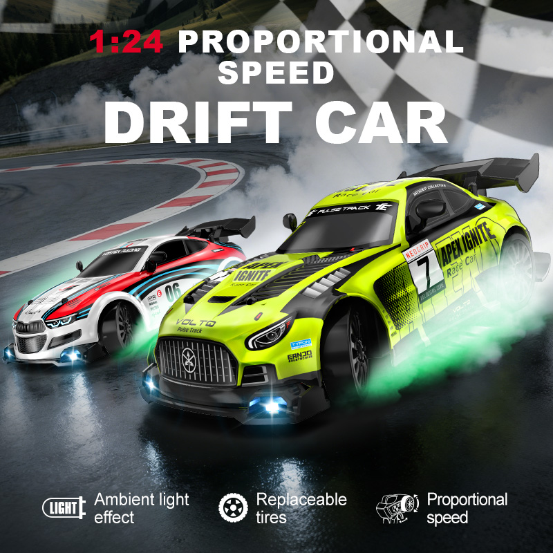 1/24スケール 4WD RCドリフトカー ラジコンレーシン - Rc Drift Car 1 24 Scale 4Wd のレビューと価格
