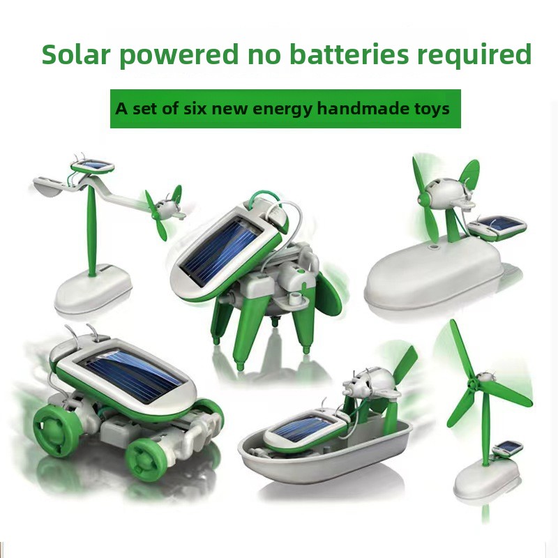 ロボットキット 6 in 1 DIY ソーラーロボット 科学 - Stem Solar Robot Kit For Kids のレビューと価格