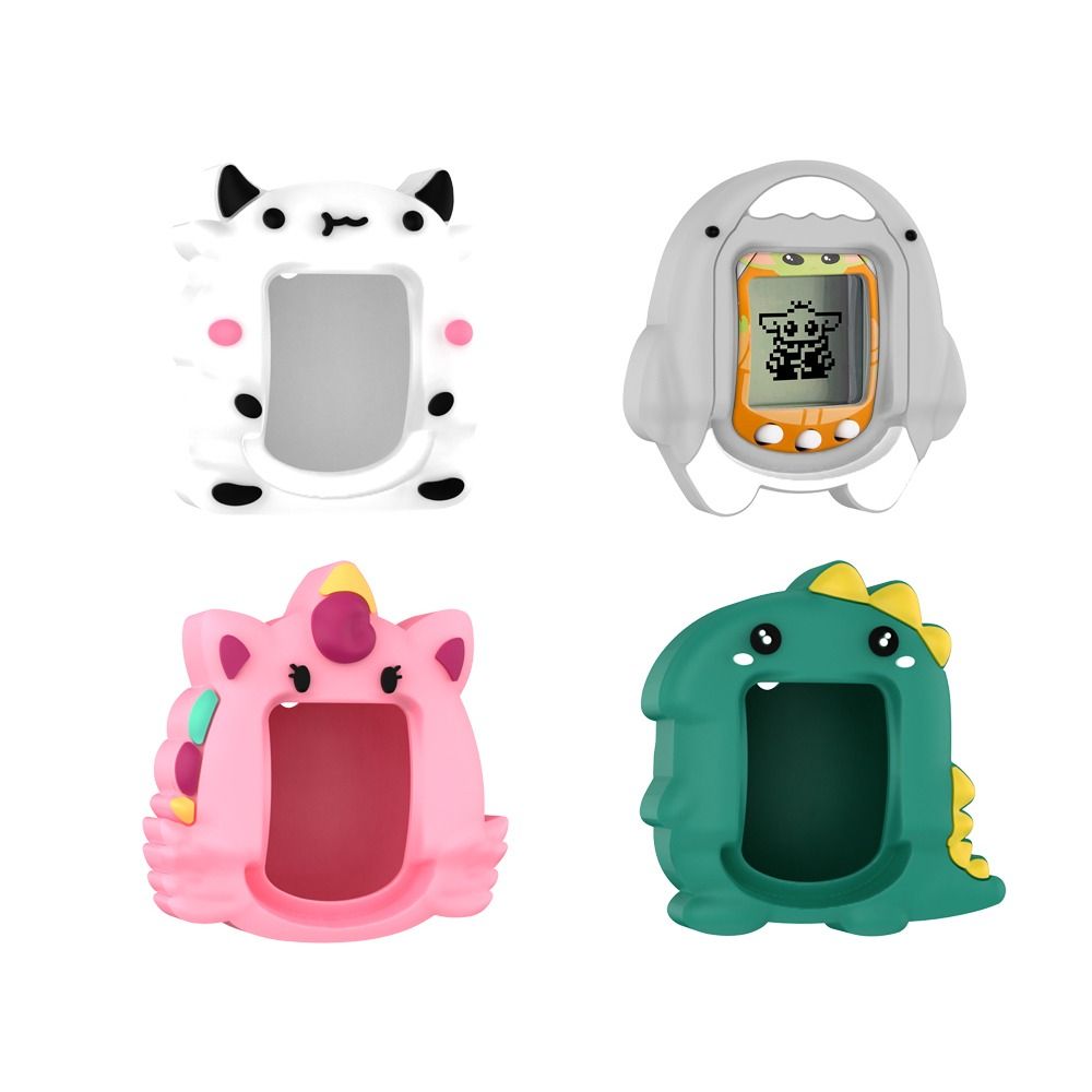 シリコン製ゲーム機用ケース。かわいいキャラクターデザイン。バ - Tamagotchi Electronic Pet Virtual のレビューと価格