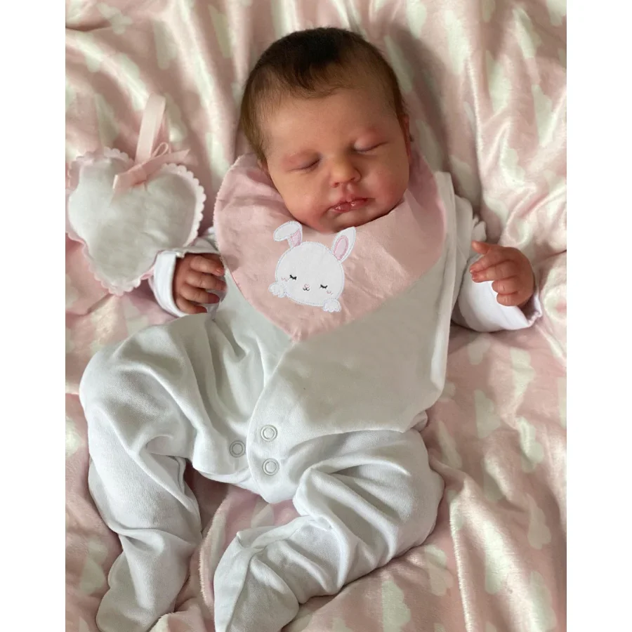 リアルなシリコンベビー人形,手作り,全身,ルートヘア,ルール - Reborn Baby Doll Silicone Realistic のレビューと価格