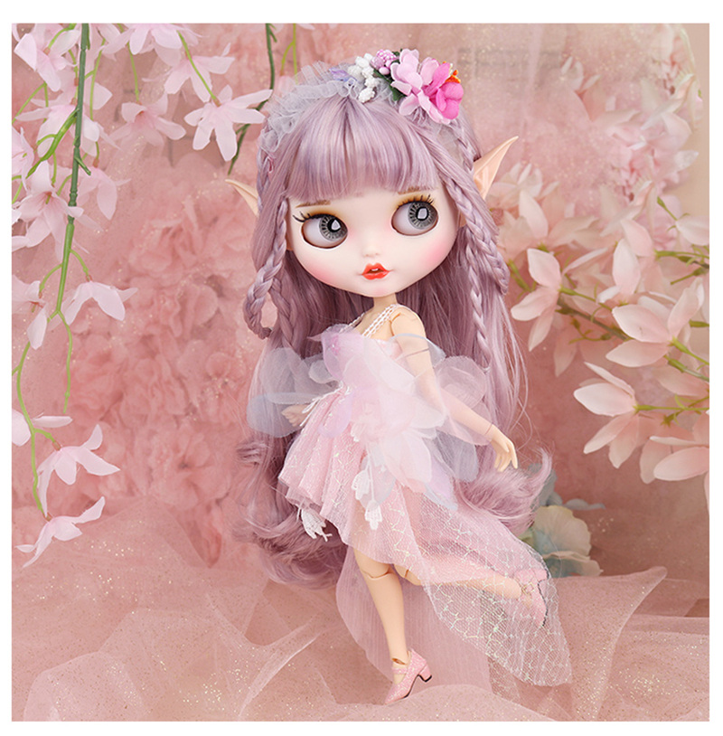 ブライスドール 1/6 BJD 可動式ボディ マットフェイス - Bjd Doll 1 6 Full Set With Clothes のレビューと価格