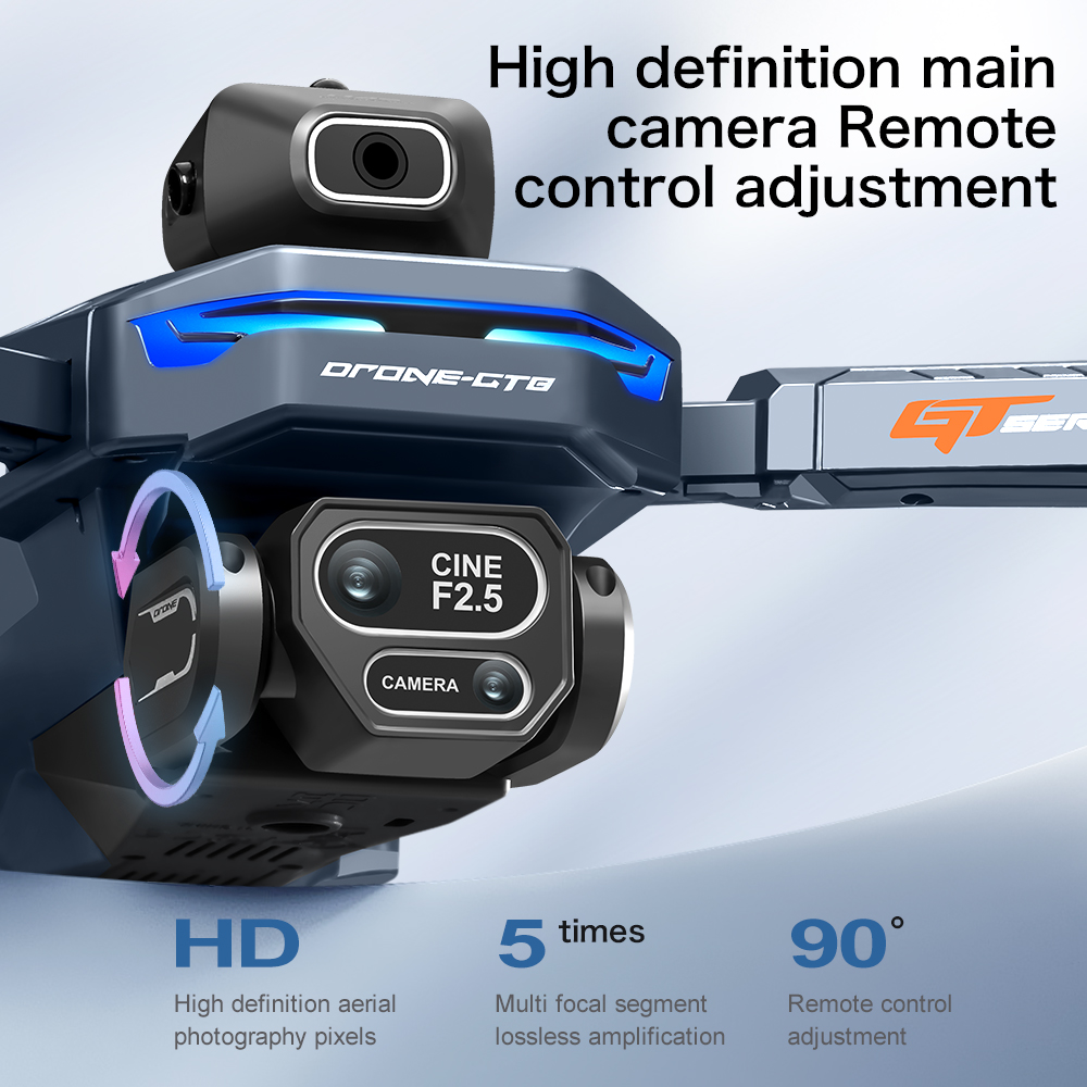 NEW GT8 HD RCドローン 4Kプロフェッショナルデ - Fpv Brushless Rc Drone 4K のレビューと価格