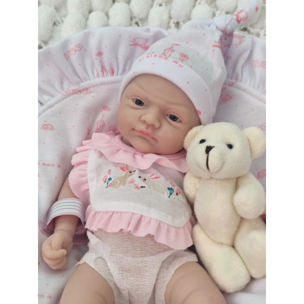 12インチの柔らかいシリコン製リボーンドール、リアルなミニチ - Reborn Baby Doll Silicone Realistic のレビューと価格