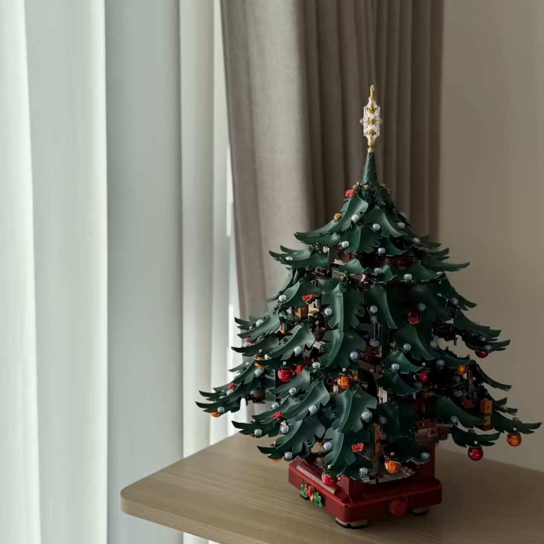 最も安価な3171ピースのクリスマスツリー装飾用ブロックモデ - Building Blocks のレビューと価格