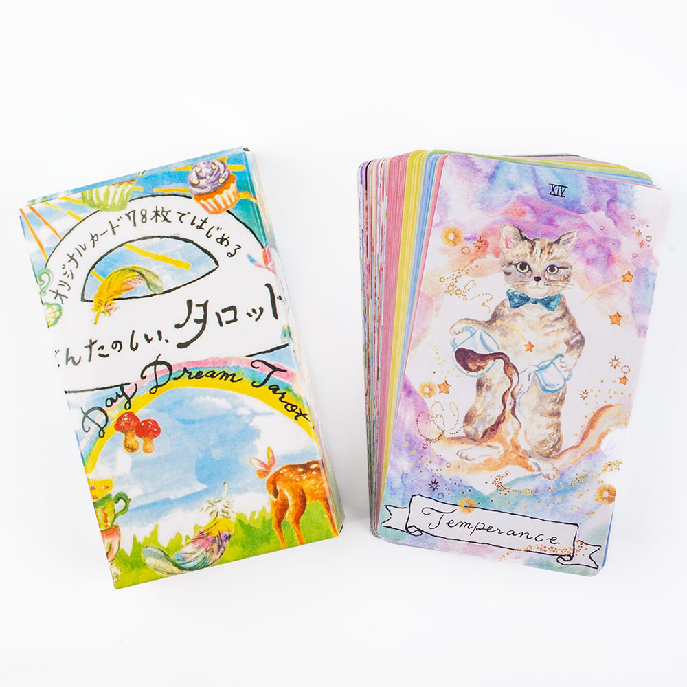 デイドリームタロット 78 個レジャーエンターテイメントゲー - Tarot Cards Deck With Guidebook のレビューと価格