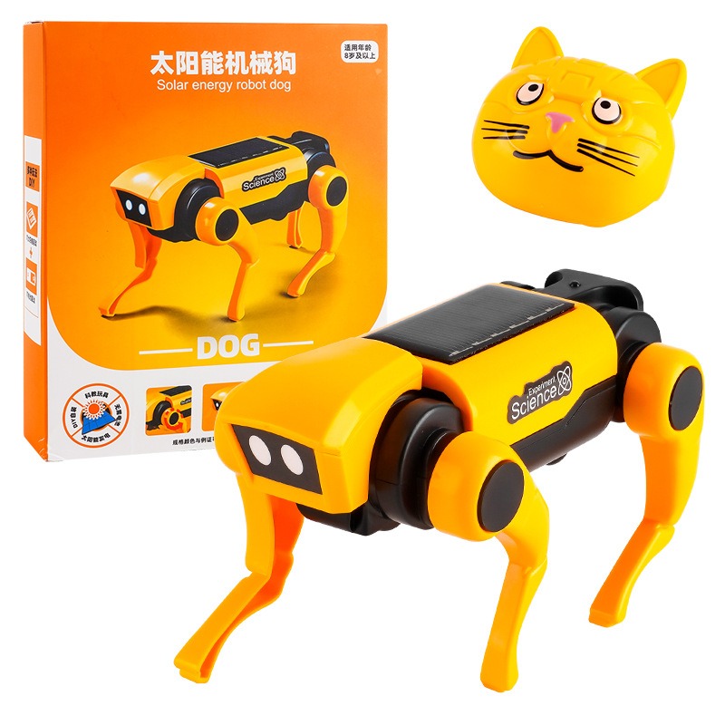 ロボット犬科学実験キット太陽光発電子犬子供のための DIY  - Stem Solar Robot Kit For Kids のレビューと価格