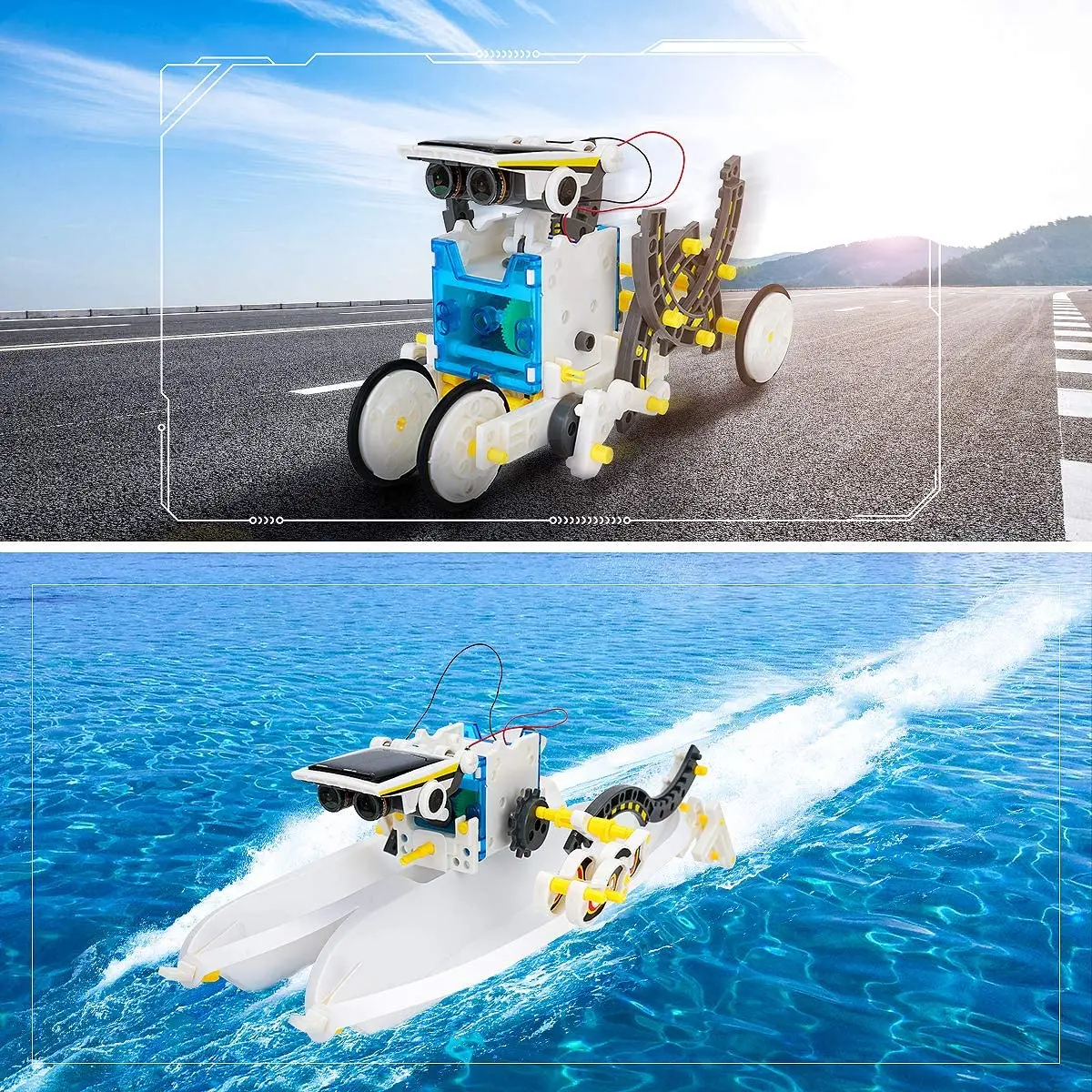 ソーラーロボットキット知育玩具 STEM モデル変更技術ビル - Stem Solar Robot Kit For Kids のレビューと価格