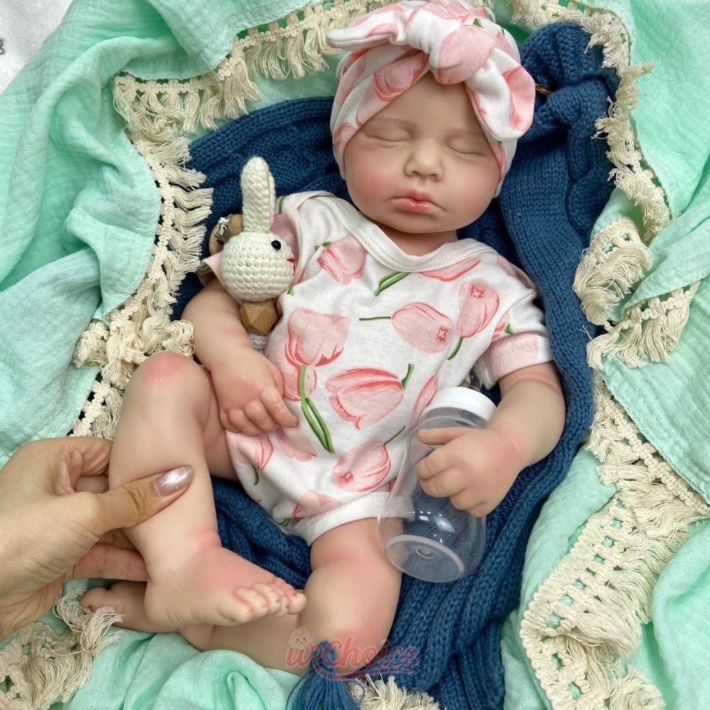 手作りのリアルな皮膚の血管模様、50cmシリコン製リボーンド - Reborn Baby Doll Silicone Realistic のレビューと価格