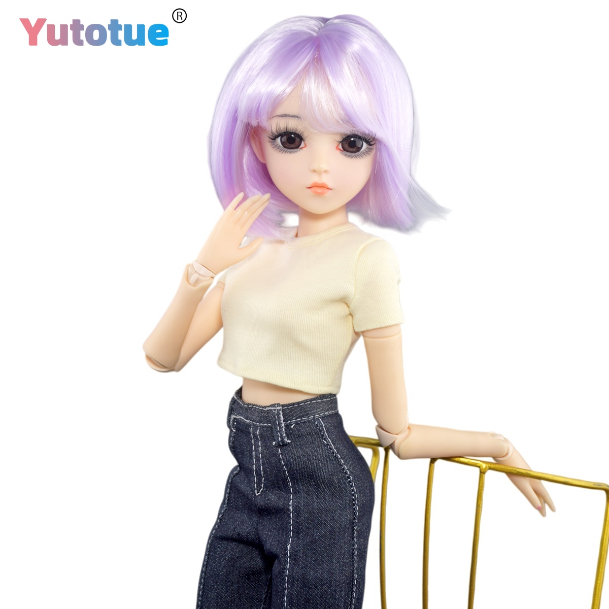 YUTOTUE 60 センチメートル高さの女の子人形取り外し - Bjd Doll 1 6 Full Set With Clothes のレビューと価格