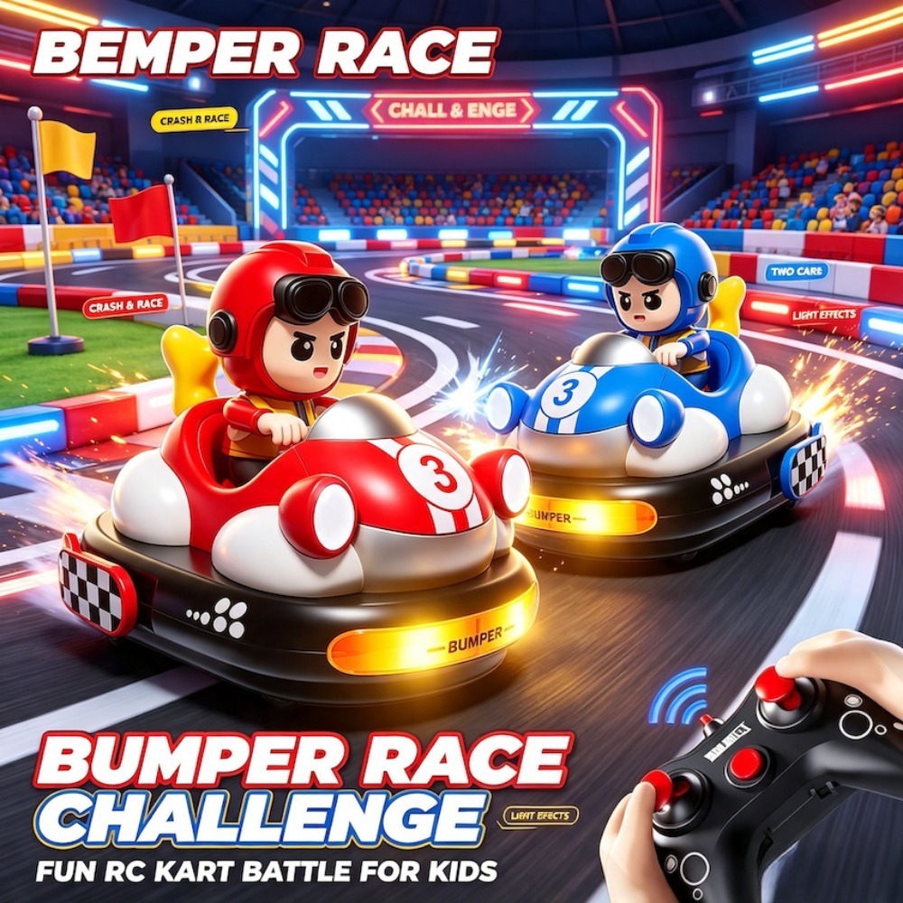 RCコリジョンバンパーカートイ 2人プレイ リモコン操作 電 - Remote Control Toys のレビューと価格