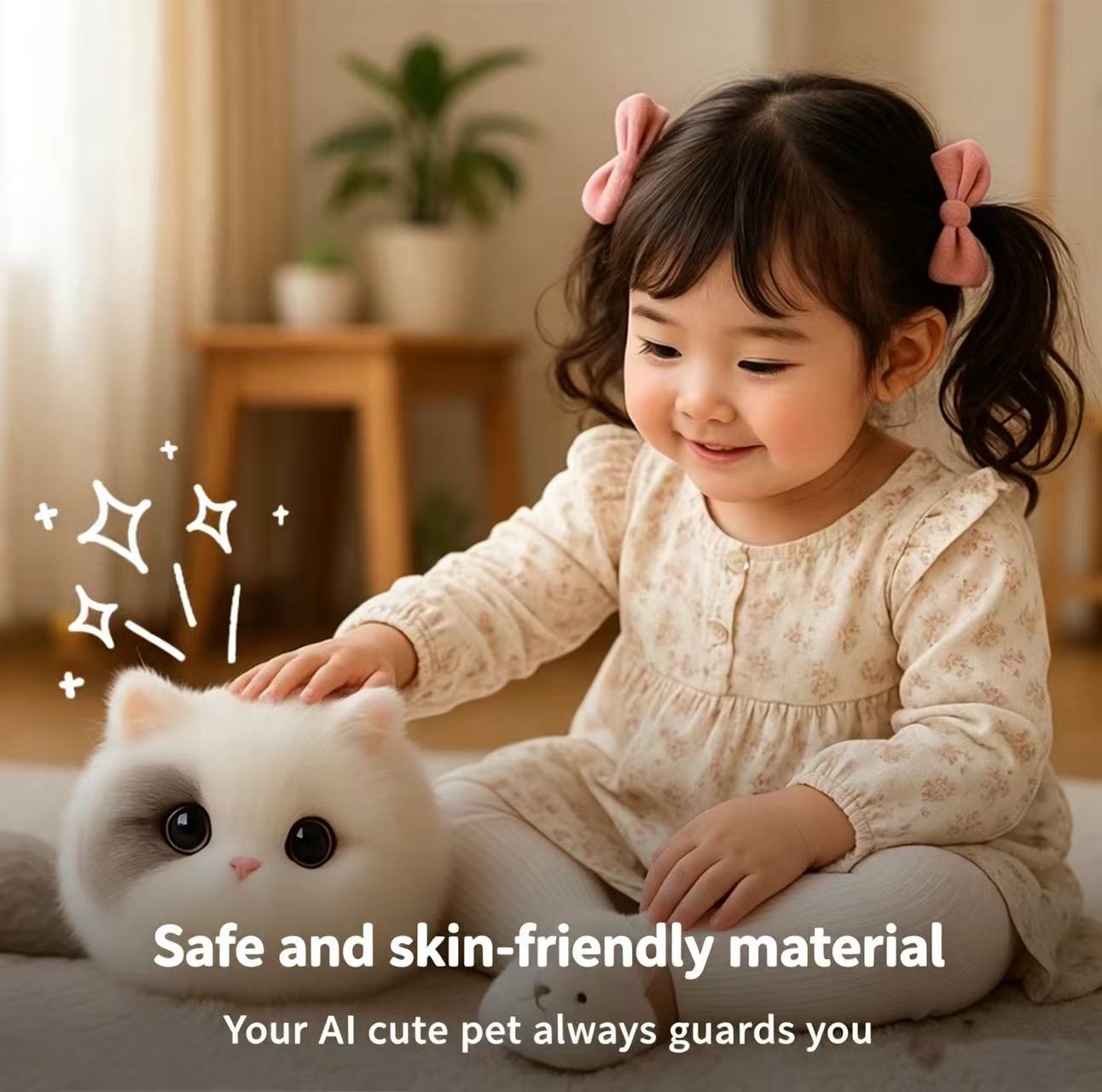 ワルル AIキュートペットは、女の子や子供に適した感情表現豊 - Remote Control Toys のレビューと価格