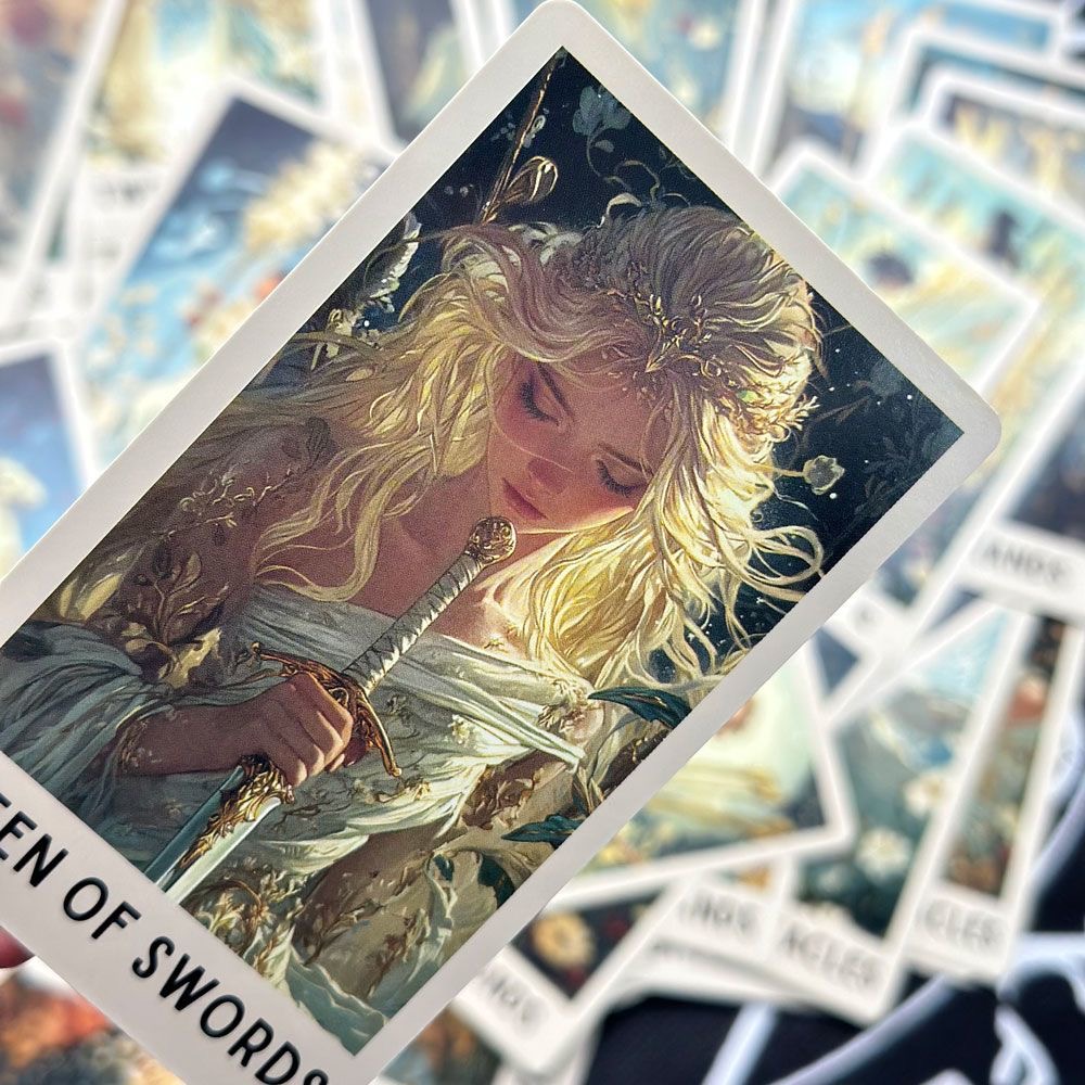 78枚の謎めいたブルームタロットカード、完全なオラクルデッキ - Tarot Cards Deck With Guidebook のレビューと価格