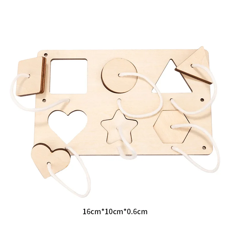 モンテッソーリビジーボード DIY 木製アクセサリー早期ボー - Montessori Wooden Busy Board Toddler のレビューと価格