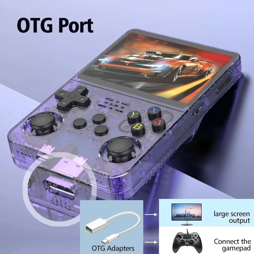 R36s 新型携帯ゲーム機 オープンソースLinux 3.5 - Retro Handheld Game Console R36S のレビューと価格