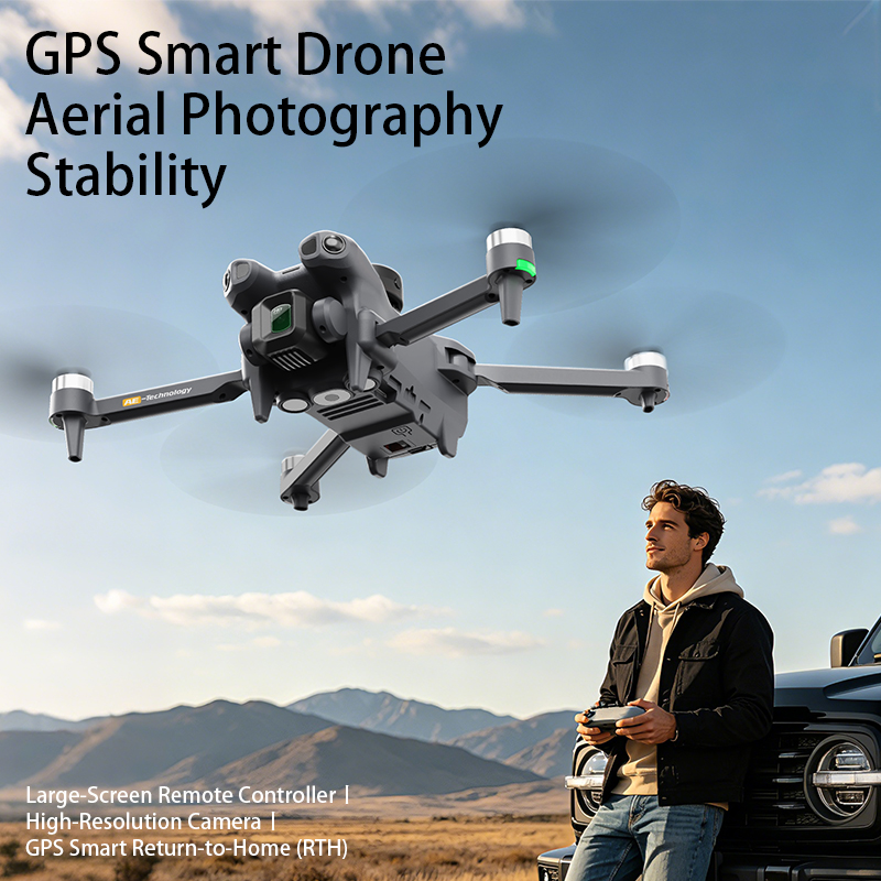 折りたたみ式RCクアッドコプターAE51 GPSドローン 4 - Fpv Brushless Rc Drone 4K のレビューと価格